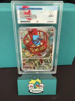 Riolu #010 Pokemon Center Stamped Promo Elite Trainer Box Mega Evolutions Ace 9 - Image 1