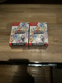 Pokemon Prismatic Evolutions Booster Bundle Brand New Sealed In Hand x10 - Image 1