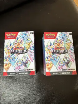 Pokemon TCG Prismatic Evolutions Booster Bundle x 2 Brand New Factory Sealed - Image 1