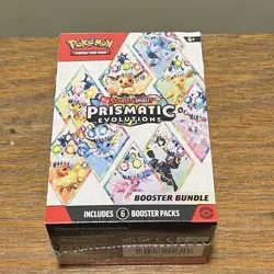 Pokemon TCG: Prismatic Evolutions Booster Bundle Box SV 8.5 New Sealed - Image 1