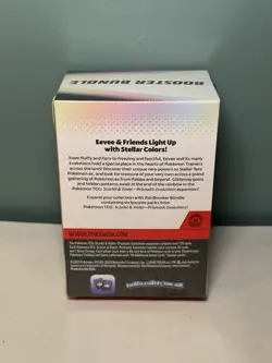 Pokemon Scarlet & Violet Prismatic Evolutions Booster Bundle Sealed New 6 Packs - Image 2