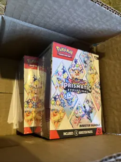 Pokemon TCG Prismatic Evolutions Booster Bundle Brand New Factory Sealed - Image 1