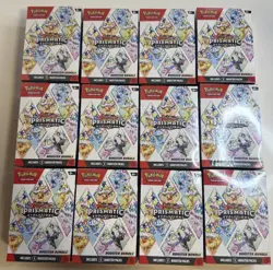✅*NEW & SEALED* Lot of 12 - Pokemon TCG Prismatic Evolutions Booster Bundle Box✅ - Image 1
