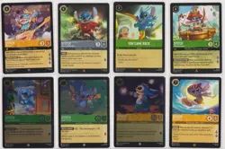 Disney Lorcana 8 Card Stitch Assorted Lot - Image 1
