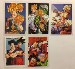 Dragon Ball Z Rami Card Amada Part 94 0394G Set 5/5 - Image 1