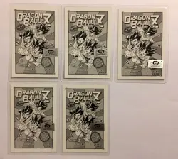 Dragon Ball Z Rami Card Amada Part 94 0394G Set 5/5 - Image 2