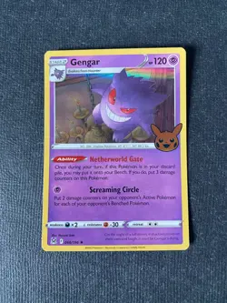 Pokemon Card Gengar Trick Or Trade Holo Rare 066/196 Near Mint - Image 1