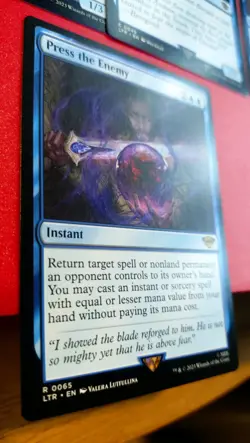 MTG Magic The Gathering Lord Of The Rings Cunning Blue Jumpstart Cards x17 NM - Image 2