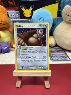Slaking Pokemon EX Power Keepers 13/108 Reverse Holo Rare plus free bonus card🔥 - Image 1