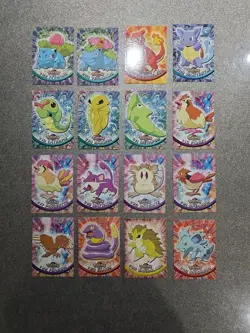 Pokemon Topps Series 1 - 39 x Card Bundle - Non Holo - Blue Logo LP - Image 1