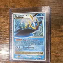 Pokemon Empoleon LV.X 120/130 Diamond & Pearl Ultra Rare Holo 2007 Card - Image 1