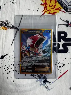 Gyarados EX 123/122 XY BREAKpoint Full Art Secret Rare Near Mint NM Pokemon Card - Image 1