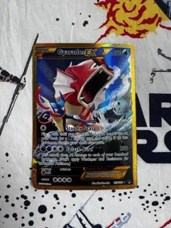 Gyarados EX 123/122 XY BREAKpoint Full Art Secret Rare Near Mint NM Pokemon Card - Image 3