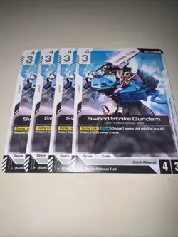 GD01-073 Sword Strike Gundam X4 Playset Gundam Card Game TCG CCG English - Image 4