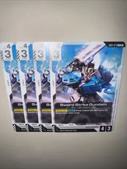 GD01-073 Sword Strike Gundam X4 Playset Gundam Card Game TCG CCG English - Image 5