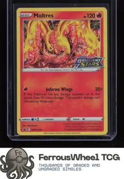 Moltres SWSH185 - SWSH: Sword & Shield Promo Cards - (NM) - Image 1