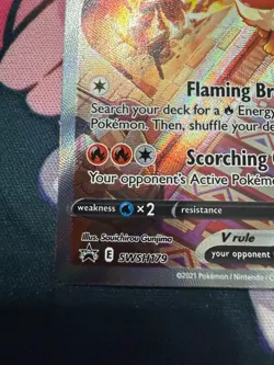 Flareon V SWSH179 SWSH: Sword & Shield Promo Cards Holo - Image 5