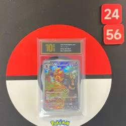 Pyroar AR - SV1a 077/073 - Triplet Beat - Japanese Pokemon Card Grade10 - Image 1