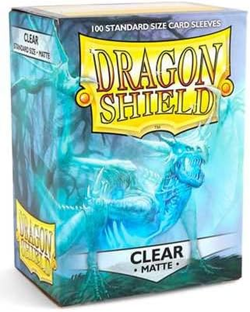 Matte Clear Standard Size Card Sleeves Display Box [10 Packs] - Image 2