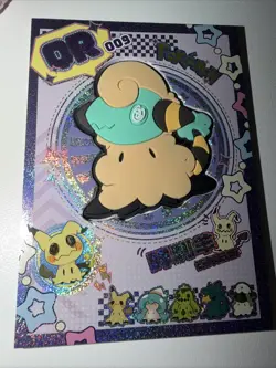 Mengka Hit Card Mimikyu Flaffy OR-009 /599 Serialized - Image 1