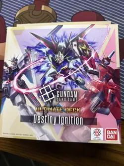 Gundam Card Game Ultimate Deck Destiny Ignition Bandai Sealed New Ready to Ship - Image 1