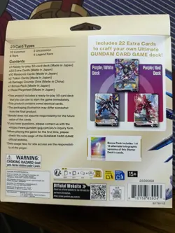 Gundam Card Game Ultimate Deck Destiny Ignition Bandai Sealed New Ready to Ship - Image 2
