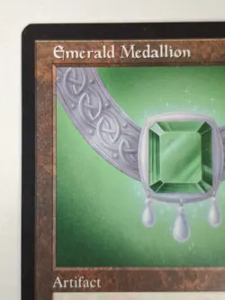 NM Emerald Medallion Tempest Mtg Magic the Gathering Free Ship! BB - Image 2