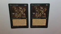 X2 Dance of the Dead - Ice Age (ICE) MTG LP Excellent see pictures - Image 1