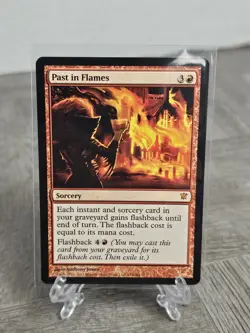 Past in Flames Innistrad ISD Sorcery Red Mythic Regular NM *a - Image 1