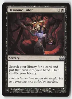 MTG - Demonic Tutor #49 - Regular - DDC Duel Decks: Divine vs. Demonic - Image 1