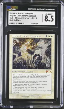 ELSPETH, SUN'S CHAMPION Secret Lair Mythic CGC 8.5 MTG [Nostalgium] - Image 1