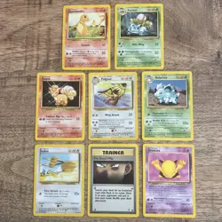 Vintage Pokemon Legendary Collection Lot - 8 Cards - LP/NM Condition - Image 1