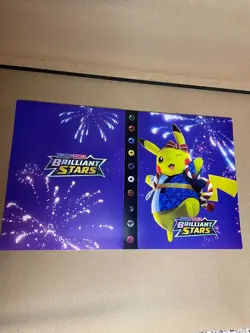 Pokemon sword & shield brilliant stars trading card holder HOLDS 120 - BRAND NEW - Image 5