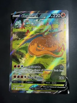 Pokemon Charizard V SWSH260 Promo Holo Basic HP 220 Sword & Shield Card - Image 1