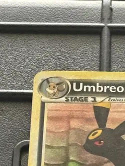 Umbreon 10/90 Holo Rare HGSS Undaunted Pokemon Card 2010 HP Swirl - Image 4