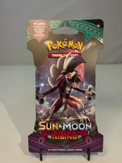 Pokemon Sun & Moon Guardians Rising Sleeved Booster Pack Factory Sealed - Image 3