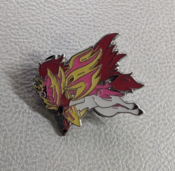 Shiny Zamazenta Pin from Crown Zenith | 2023 Official Pokemon Collector's Pin - Image 1