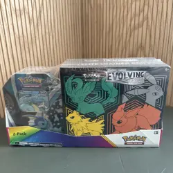 Pokemon Evolving Skies Elite Trainer Box ETB Vaporeon Tin Costco Bundle SEALED - Image 1