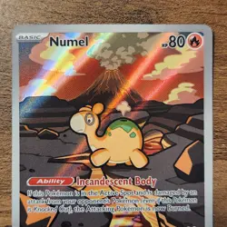 Numel 223/217 Illustration Rare NM-M 2026 Pokemon Mega Ascended Heroes IR Card - Image 5