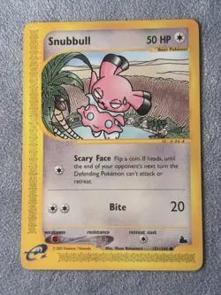 Pokemon TCG Snubbull 101/144 Skyridge Never Played Non-Holo - Image 1