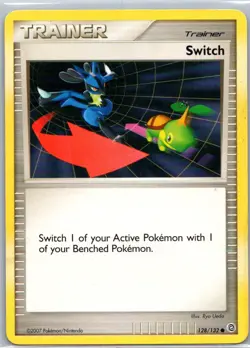 Pokemon TCG Switch 128/132 Secret Wonders LP - Image 1