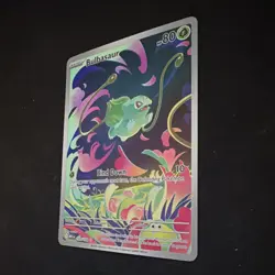 Pokemon Bulbasaur 133/132 Me01: Mega Evolution Illustration Rare Holo 80 HP - Image 3