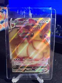Pokemon TCG Eevee VMAX SWSH Black Star Promos SWSH087 Holo Promo - Image 2