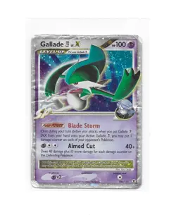 Pokemon Gallade LV.X 106/111 Rising Rivals Holo Ultra Rare Lv.X Diamond & Pearl - Image 1