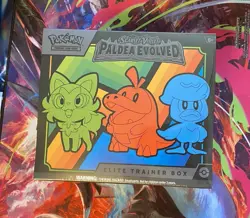 Pokemon TCG: Scarlet & Violet PALDEA EVOLVED Elite Trainer Box ETB SV02 - Image 1