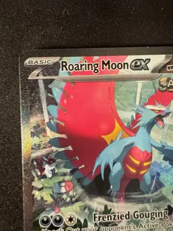 Pokemon Roaring Moon ex SV04 Paradox Rift Special Illustration Rare Holo 251/182 - Image 2