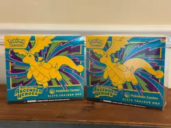 Ascended Heroes Pokemon ETB Pokemon Center Sealed Box New Sealed In Hand x2 - Image 1