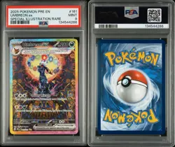 2025 POKEMON PRISMATIC EVOLUTIONS SPECIAL ILLUSTRATION RARE UMBREON EX PSA 9 - Image 3