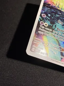 Pokemon TCG Scream Tail Black Star Promo Pokemon Center Stamped - Image 3