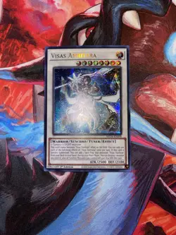 Yugioh! Visas Amritara MP24-EN098 Prismatic Secret Rare 1st Edition Near Mint - Image 1